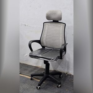 V Mesh Chair - Ash Black Colour