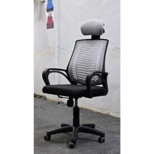 China V Mesh Chair – এশ কালার