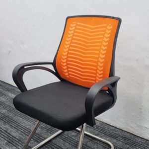 Visitor Chair - Orange Colour