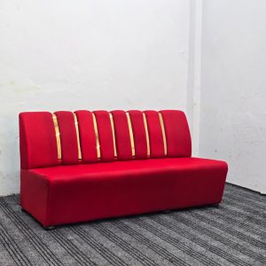 Mesh Sofa Set 3+2 Set - Red Colour