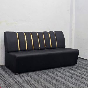 Mesh Sofa Set 3 Set - Black Colour