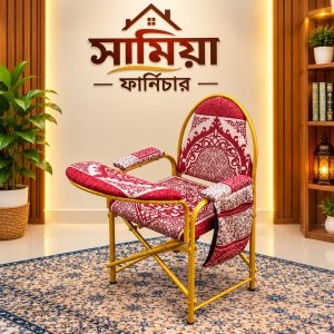প্রিমিয়াম নামাজের চেয়ার - মেরুন কালার